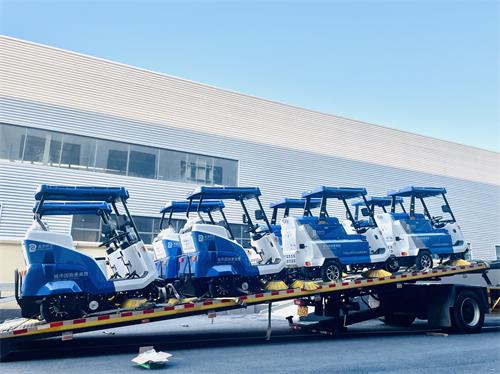 南博环境G35电动高压冲扫车C170半封闭道路清扫车批量服务于贵州某市环卫